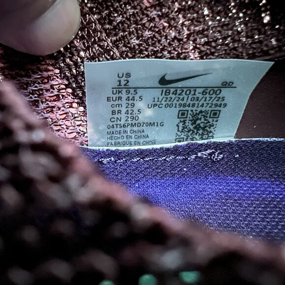 Nike Air Zoom Alphafly Next% 3 Faith Kipyegon IB4201-600 Women’s Size 12 - Picture 9 of 9